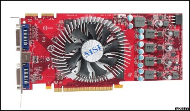 華碩  ASUS Radeon HD 4830 的RAM散熱設計