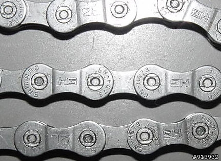 SHIMANO HG 鍊條編號的疑問