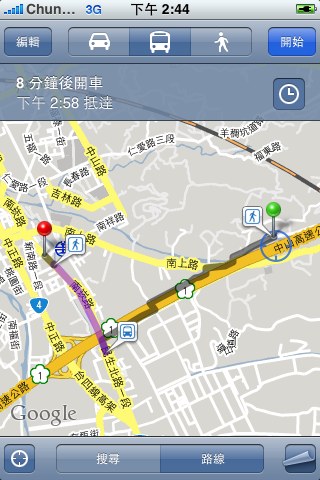 iPhone 2.2 實測報告 - 地圖篇