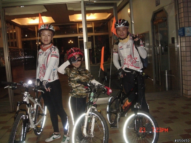 188公里的台中到日月潭2天一夜之旅,平安的回來了