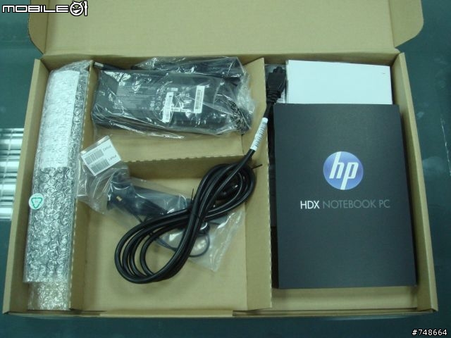 奢華HP HDX 18 開箱照