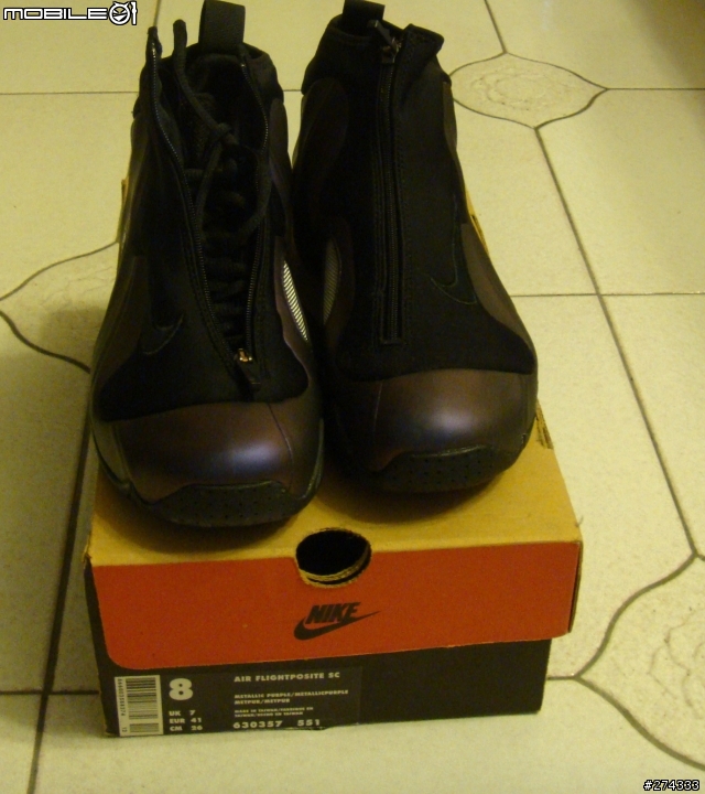 NIKE SHOX VC 對決 NIKE AIR FLIGHTPPOSITE SC 紫色(都已絕版)