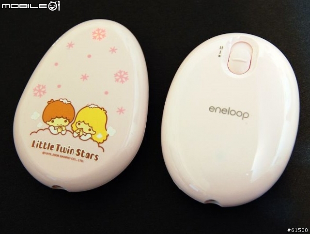 【分享】掌上型隨身充電電暖器 Littie Twin Stars