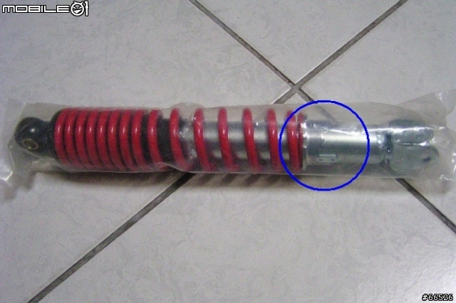 Suzuki XR-125 更換後避震器