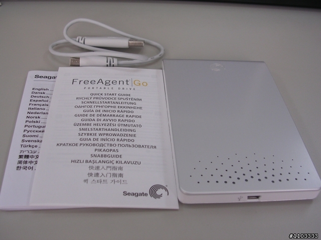 我敗了FreeAgent Go 320GB 外接碟(極光銀) 有圖