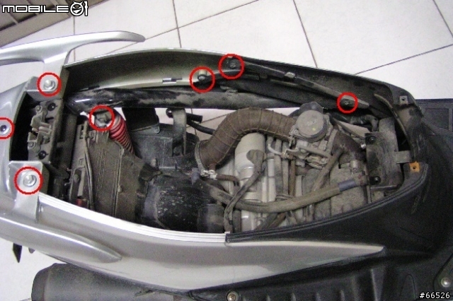 Suzuki XR-125 更換後避震器