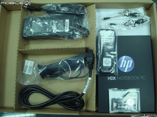 奢華HP HDX 18 開箱照