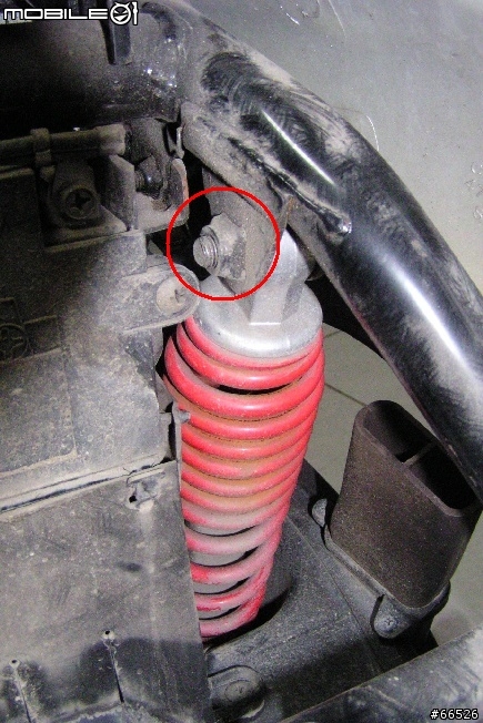 Suzuki XR-125 更換後避震器