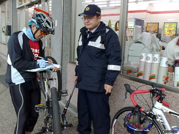 騎車騎到被臨檢......