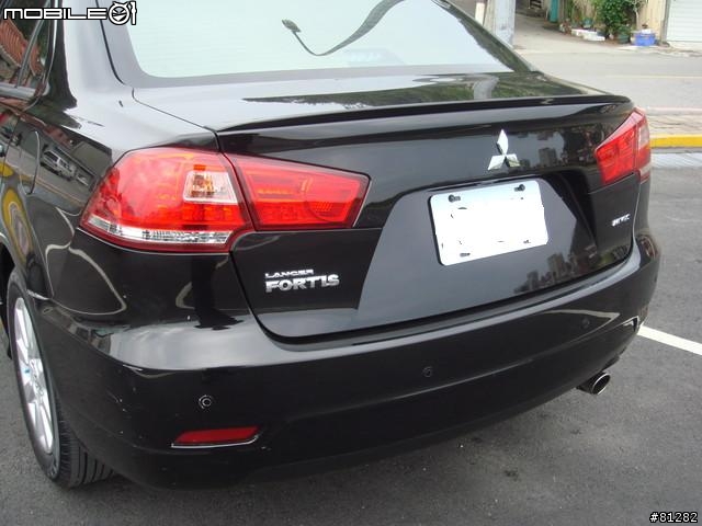 我的黑FORTIS開箱囉!!!第一天就撞車...問題又一堆