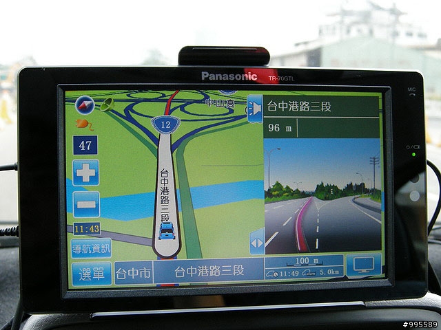 Panasonic七吋螢幕雙核心雙天線行動衛星導航TR-70GTL正式評測