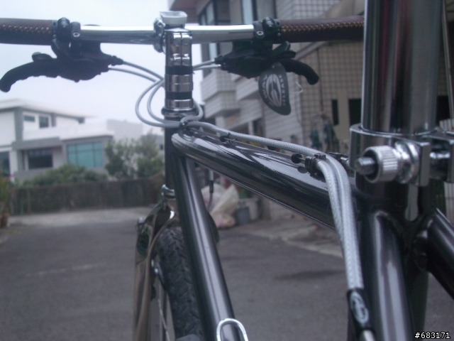 幫同事組的鋼管登山車- 請指教