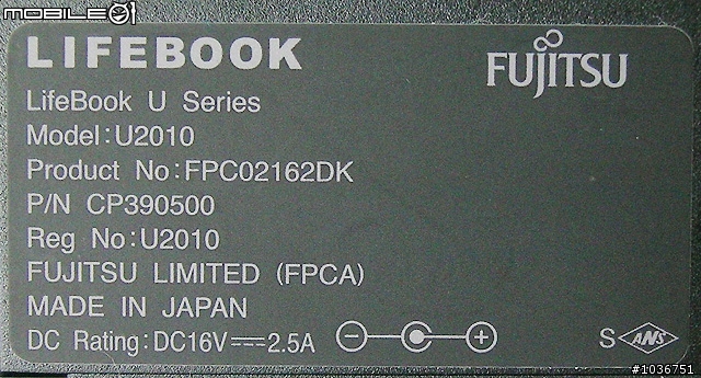 內建GPS功能的美型小筆電－富士通LifeBook U2010試用