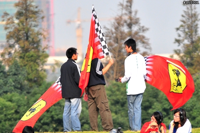 08年 F1 上海站之圖集