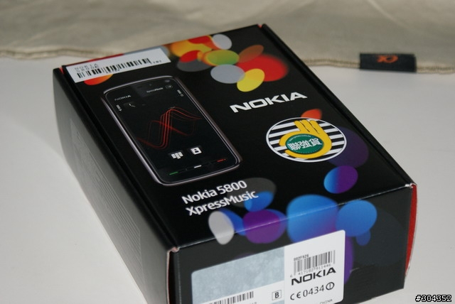 NOKIA 5800 XM 火紅祛寒開箱 ~~新增 NOKIA MUSIC 輕鬆秀專輯封面~~