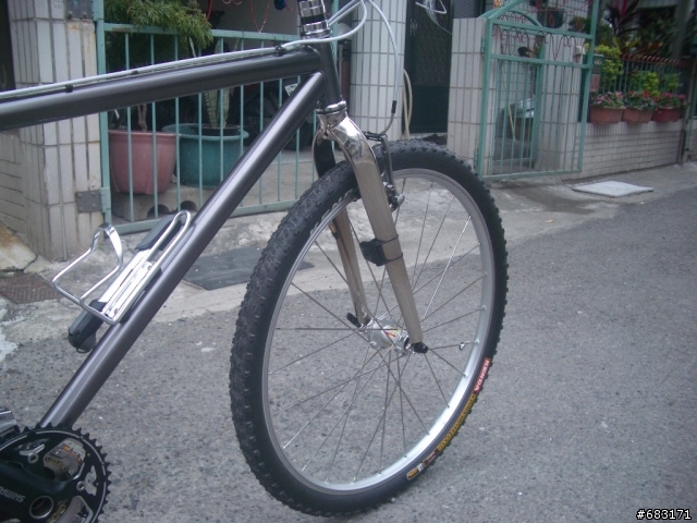 幫同事組的鋼管登山車- 請指教