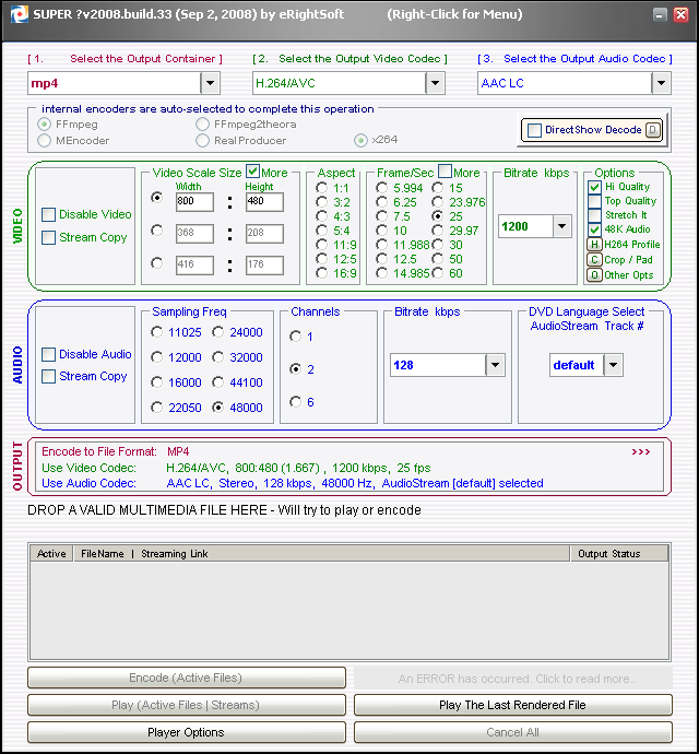 在HTC Touch HD上啟動H.264硬體加速播放800x480影片之方式
