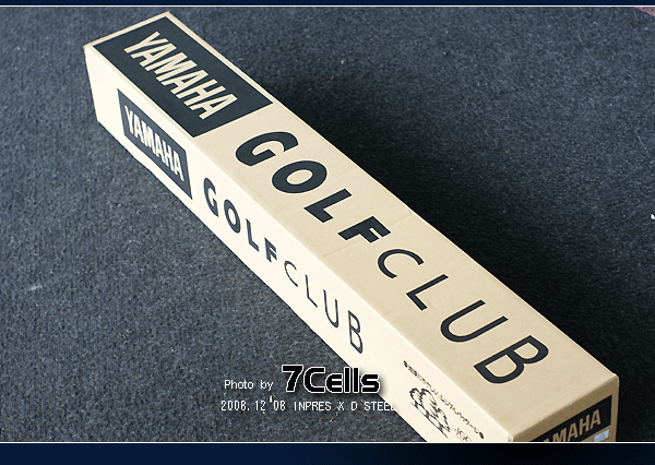 08年耶誕 高球球杆開箱 YAMAHA 08 INPRES X D STEEL