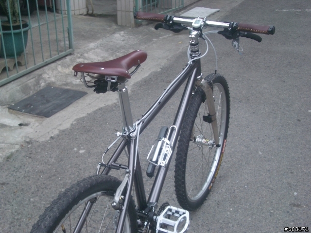 幫同事組的鋼管登山車- 請指教