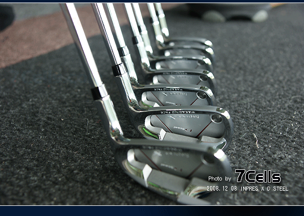 08年耶誕 高球球杆開箱 YAMAHA 08 INPRES X D STEEL