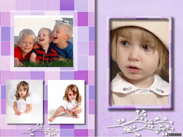 I like my family 立體多圖框分享---Baby 兒童多圖框