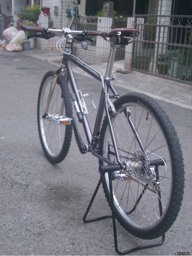 幫同事組的鋼管登山車- 請指教