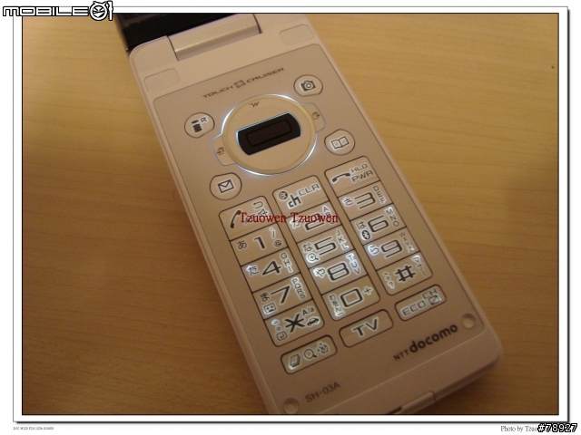 《Docomo PRIME series》SH-03A 800CCD相機 觸控螢幕 開箱囉~