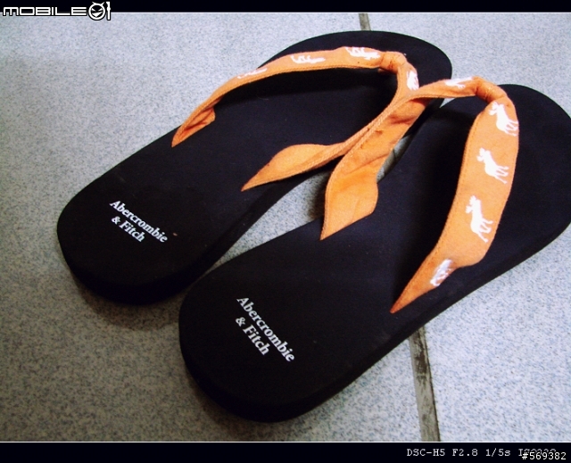 (分享)Abercrombie&Fitch 麋鹿夾腳拖鞋1/3附上實穿照