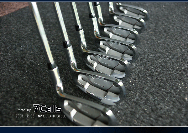 08年耶誕 高球球杆開箱 YAMAHA 08 INPRES X D STEEL