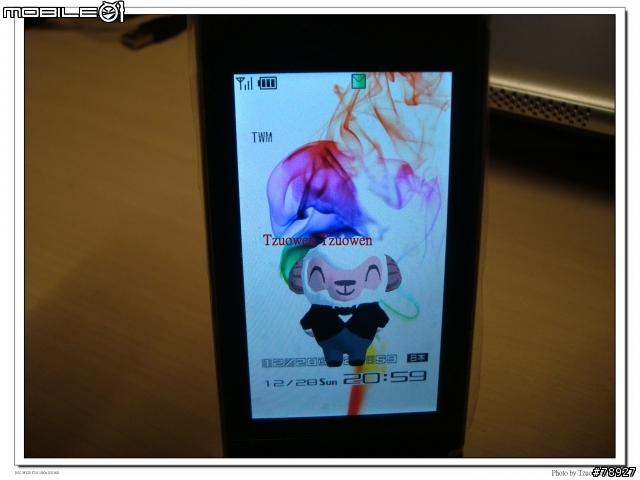 《Docomo PRIME series》SH-03A 800CCD相機 觸控螢幕 開箱囉~