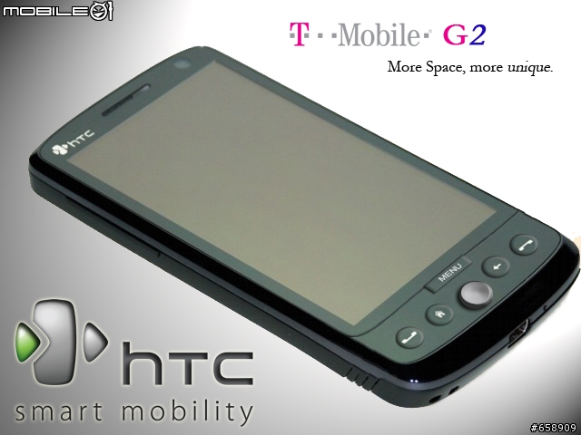 The T-Mobile G2 phone