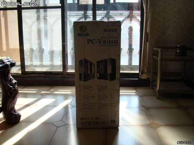 目前全台灣獨一無二聯力V2010機殼(含其他豪華核心組件) 簡單開箱文