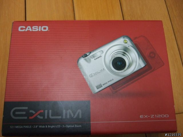 【開箱文】今天新購入CASIO EX-Z1200相機