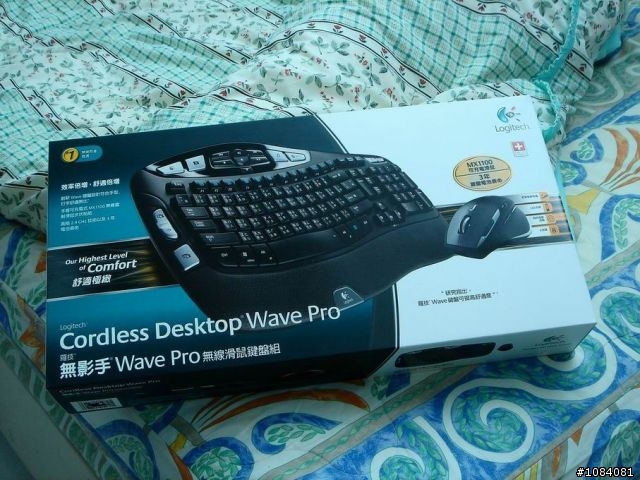 羅技Cordless Desktop Wave Pro 試用心得