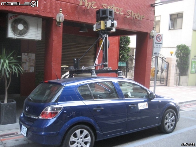 大發現 天母街頭˙google maps 街頭3d取景車 被我抓到啦... 內部大公開!