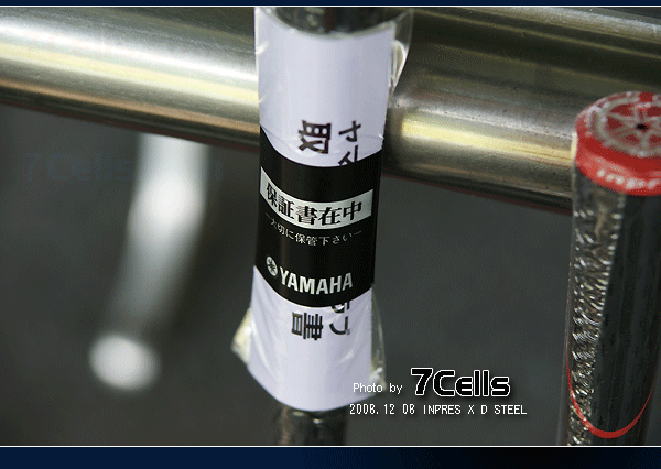 08年耶誕 高球球杆開箱 YAMAHA 08 INPRES X D STEEL