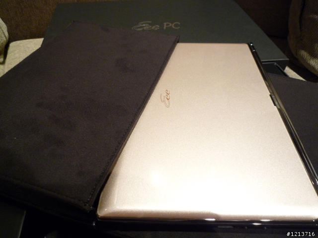 拜"金"主義,Eee pc s101香檳金閃亮亮開箱