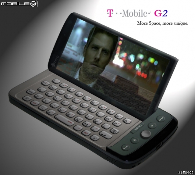 The T-Mobile G2 phone
