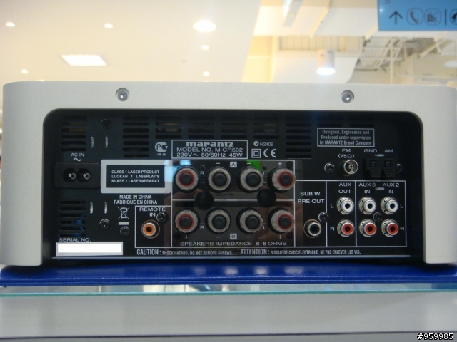 新手簡易開箱文 - Marantz M-CR502 + Quad L-ite