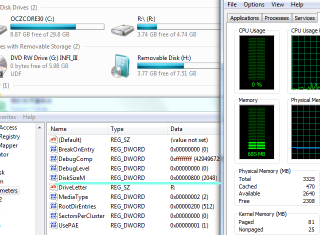 windows 7 簡測 + SSD設定