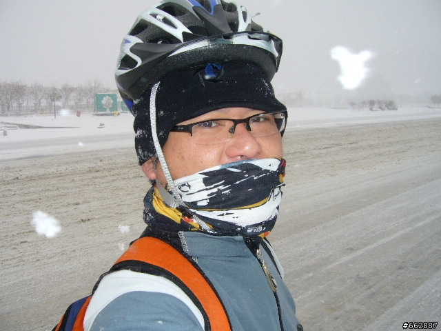 零下8度爆雪單車行
