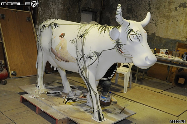 過年推薦瞎逛2009台北奔牛節 香港漫畫家李志清創作實況