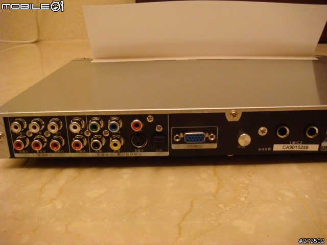 CASA AB-N98(RMVB) DVD播放機開箱報告