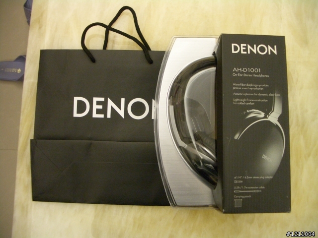 遲來的開箱...DENON ATH-D1001