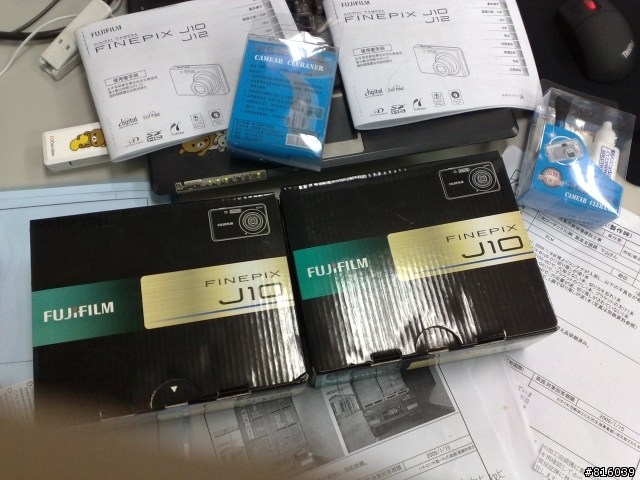 超低價820萬畫素DC FUJI J10 超不專業開箱~