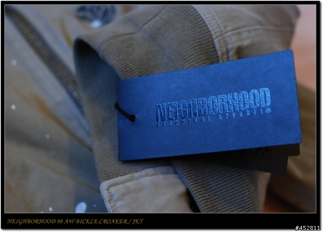 冰山第二角分享-NEIGHBORHOOD 08 A/W 潑漆工作外套/MA-1 BICKLE.CROAKER (INC.一堆實穿照)