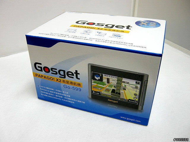 電力十足~Gosget Go-599衛星導航機測試分享