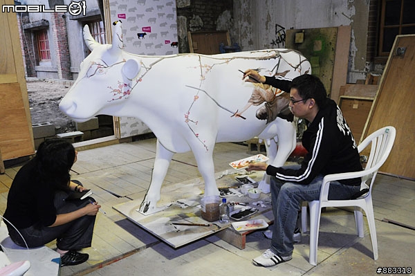 過年推薦瞎逛2009台北奔牛節 香港漫畫家李志清創作實況