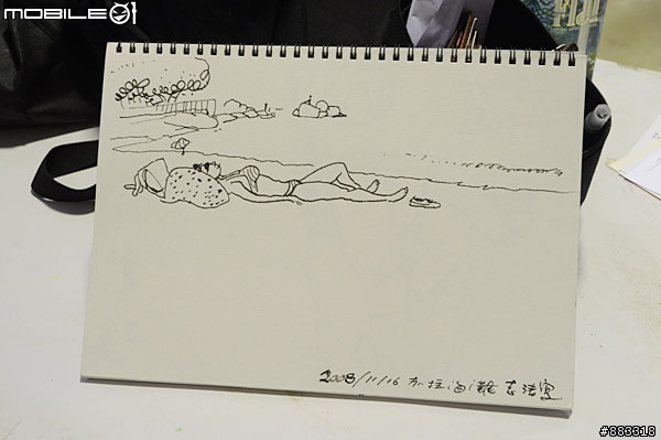 過年推薦瞎逛2009台北奔牛節 香港漫畫家李志清創作實況