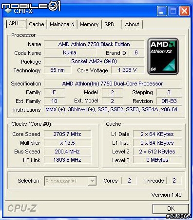以低價位及超頻性一搏,AMD X2 7750 Black Edition